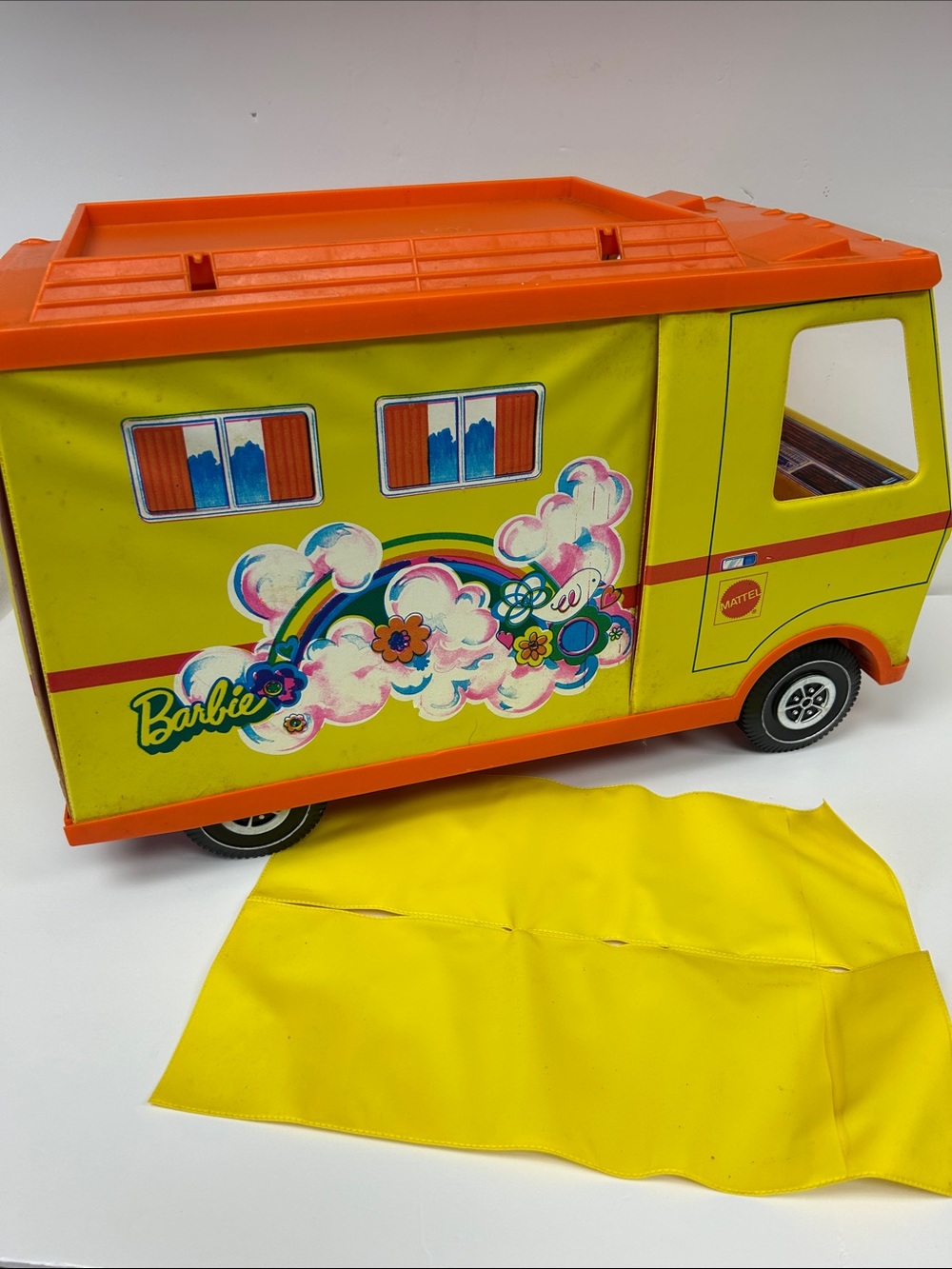 Vintage 1970’ “Barbie Country Camper Van “ by MATTEL with sleeping bags